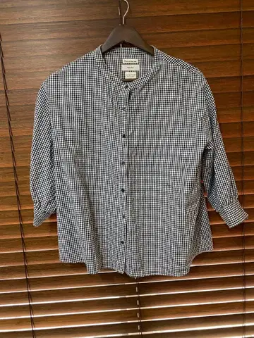 Sunny Clouds 깅엄 체크 셔츠 L 사이즈