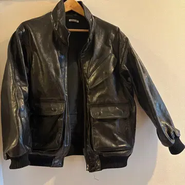auralee 25AW LAMB LEATHER ZIP BLOUSON 3