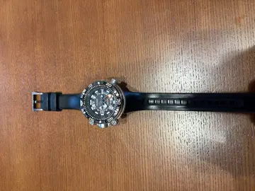 시티즌 프로마스터 아쿠아랜드 블랙 다이얼 솔라