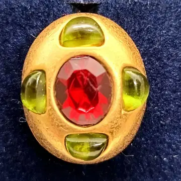 구하기 어려움 AGATHA 아가타 골드링 컬러 스톤 vintage