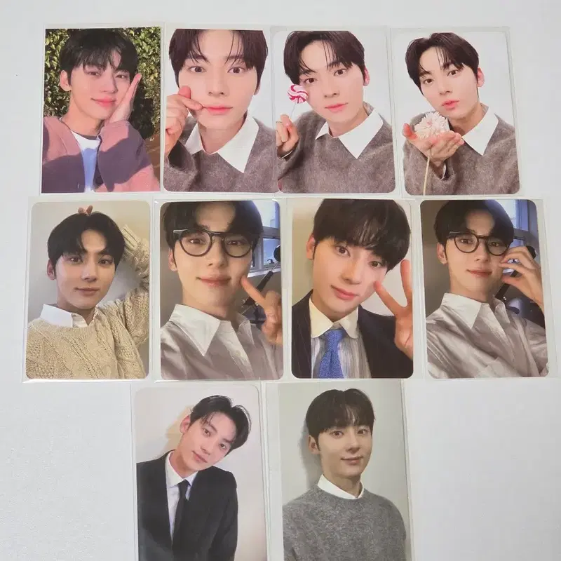 황민현 도화원 황도존 포카 키캡 키링 황도냥