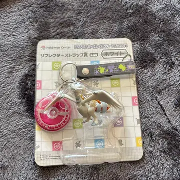 포켓몬 두근두근 겟 복권 2011 리플렉터 스트랩상 화이트 레시라무