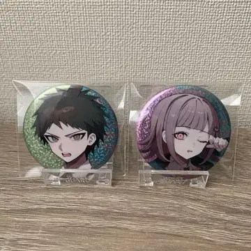 단간론파 v3 히나타 하지메 나나미 치아키 홀로그램 캔뱃지 작가2