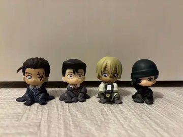 코난 미니 피규어 치지마세타이 4개 세트