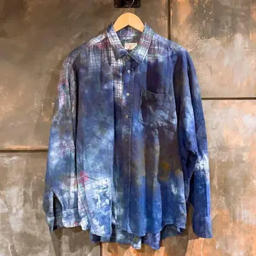 J.S HOMESTEAD 리메이크 체크 셔츠 오버 사이즈