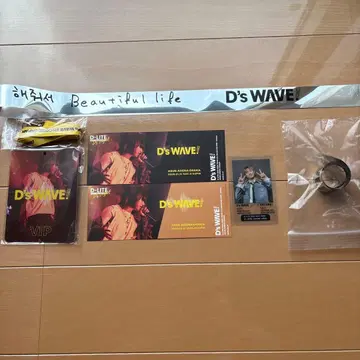 D-LITE D's WAVE! VIP 패스와 티켓 세트