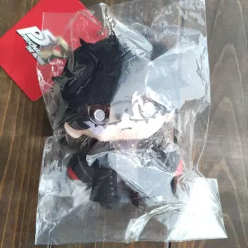 페르소나 5 주인공 아케치 고로 조커 봉제 인형 키링