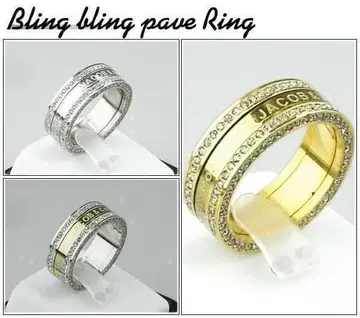 남성용 제이코브 지르코니아 반지 [반지] 스테인리스 골드