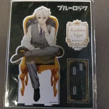 블루 록 나기 세이시로 아크릴 스탠드 옥좌 피규어