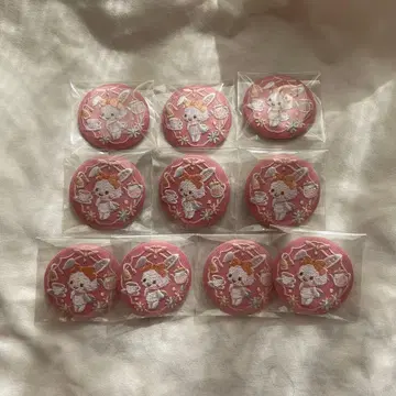 산리오 위시미멜 자수 캔뱃지 캔뱃지