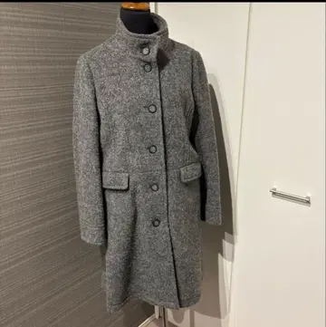 무인양품, 그레이 / 울 하프 코트