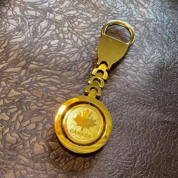 캐나다 메이플 리프 키링 남성용