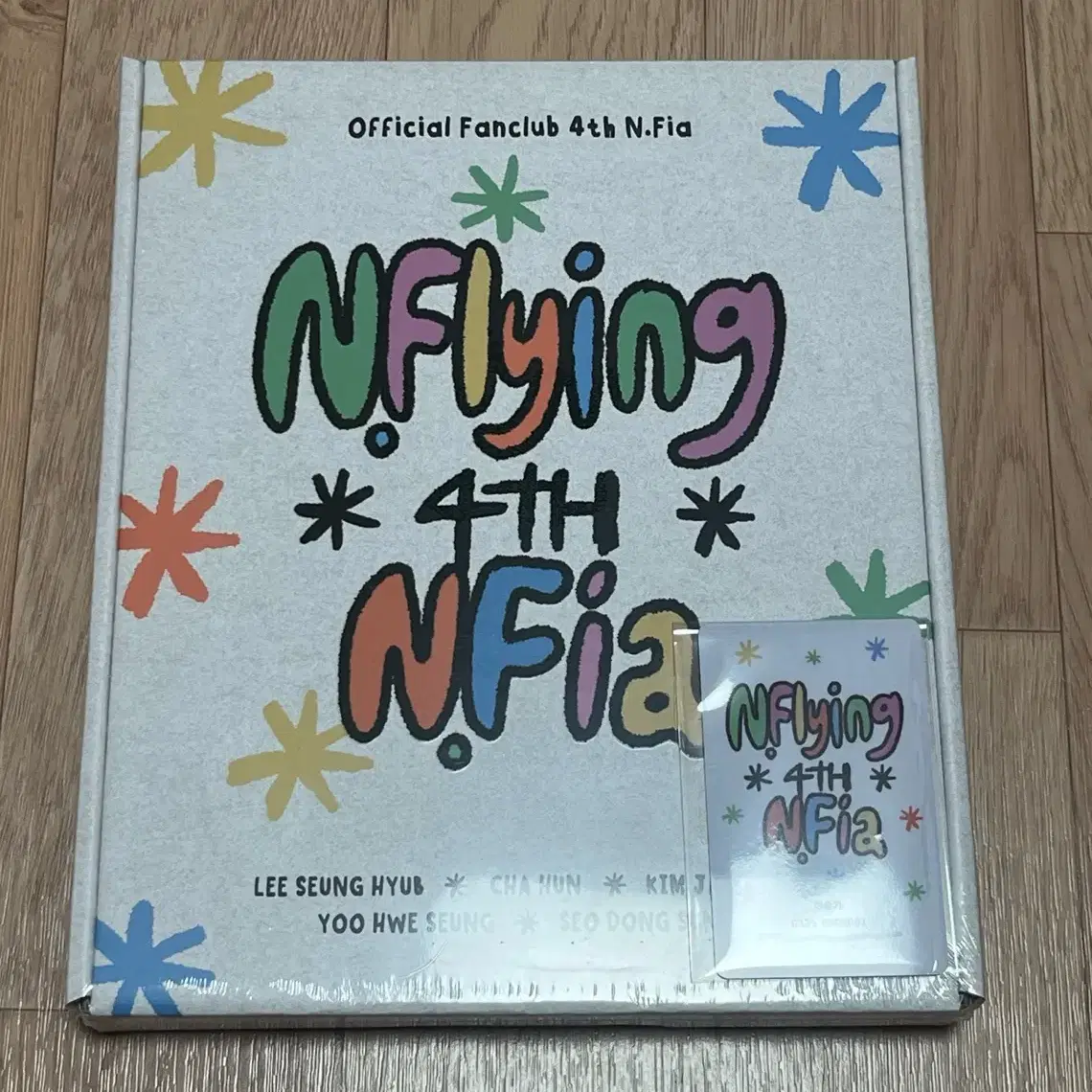 N.flying N.Fia 4th Fanclub Kit WTS on Bunjang Global Site.