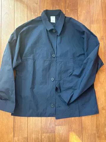 seya. 네이비 버튼 자켓