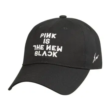새상품 프라그먼트 BLACKPINK Cap Black 블랙 핑크