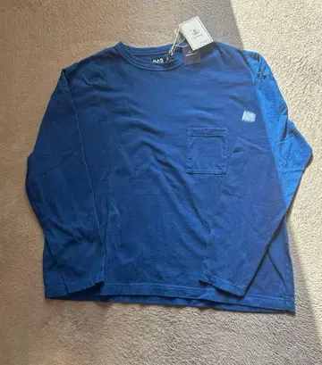 Tigre Brocante Plain Indigo 베니스 비치 긴팔 T