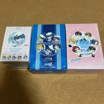 Free! 흔들흔들 클립 컬렉션 세트 캔뱃지 하이스피드