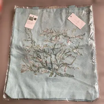 고흐전 자수 토트백 아몬드