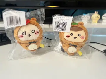 치이카와 (먼작귀) 너구리몬 복권 랏코 & 밤만쥬 2세트