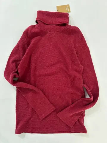 나이젤 카본 하이넥 티셔츠 빨간색 새상품