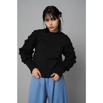 HeRIN.CYE (해린도트사이) Pocopoco tops (BLK)
