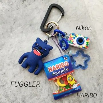 파글라르 딸랑딸랑 키링 벨치 씨 하리보 Nikon 파랑