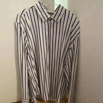 ZARA 슬림핏 스트라이프 셔츠 L