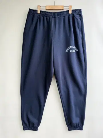 새상품급 짐샤크 남성용 맨투맨 조거 팬츠 XL 네이비