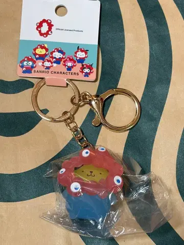 [ 폼폼푸딩 ] 산리오 미야쿠미야쿠 클리어 컬러 키링