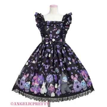 엔젤릭 프리티 Happy Treat Party 오버롤 스커트