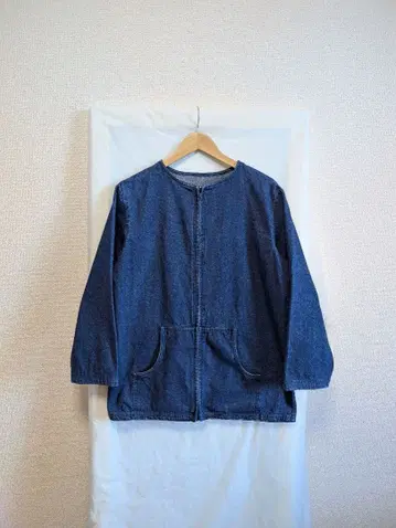 USA 빈티지 90s 집업 데님 후드티