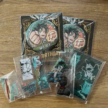 미도리야 이즈쿠 벌스데이 아크릴 스탠드 5개 세트