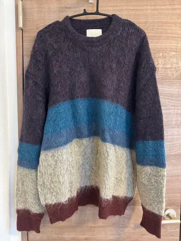 YOKE 니트 스웨터 사이즈 3 멀티 컬러