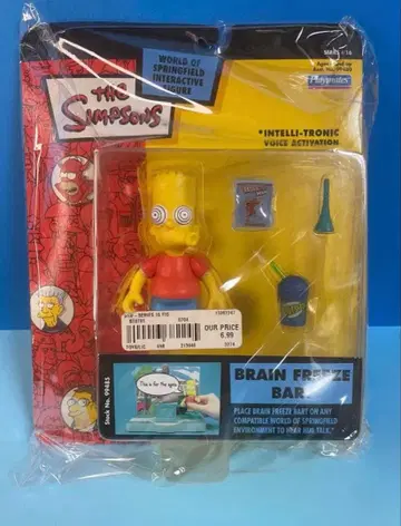 심슨즈 브레인 프리즈 바트 피규어