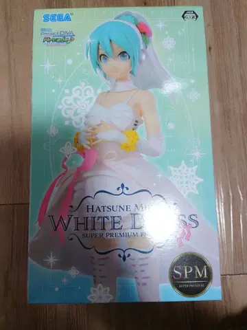 하츠네 미쿠 WHITE DRESS 피규어 SPM