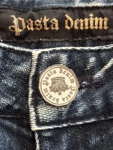 당시물 Pasta Denim y2k 헤이세이 갸루 스터드 자수 데님