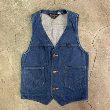 70s Wrangler 랭글러 데님 베스트 Vintage S