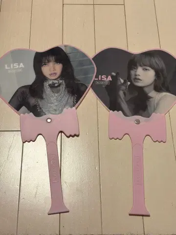 BLACKPINK LISA 공식 굿즈 부채