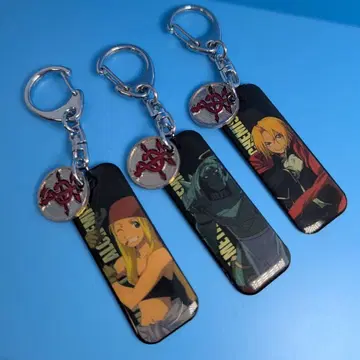 당시물 강철의 연금술사 하가렌 메탈 스트랩