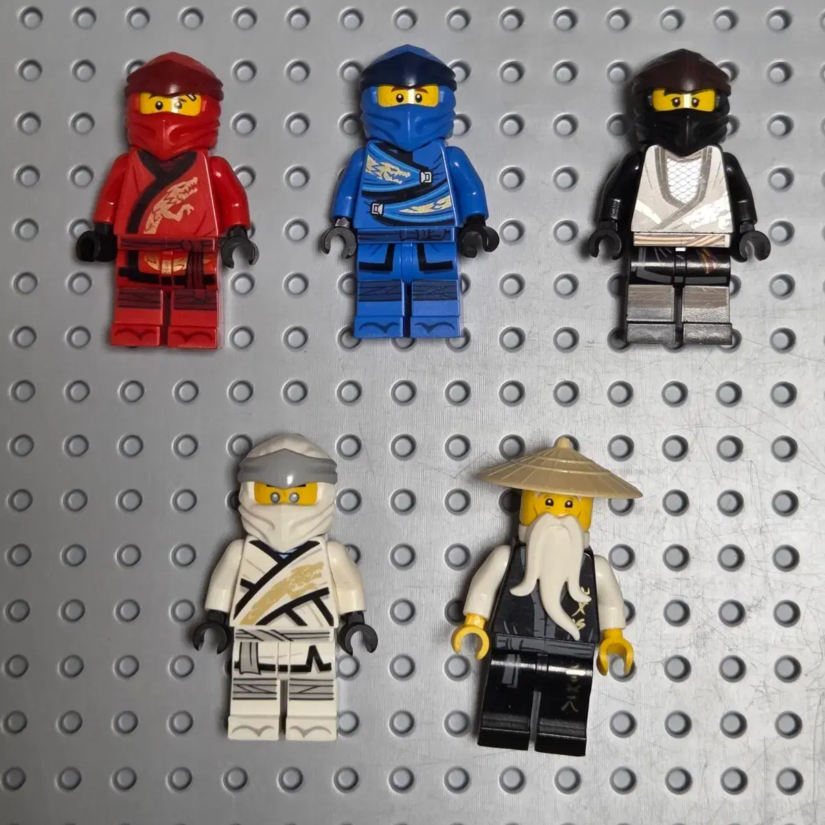 Lego Ninjago 71866 Ninja Character Display New Product (5 Ninjas X