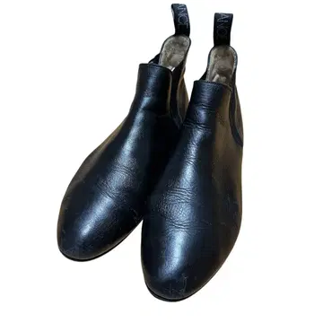 레어 FREE LANCE 프리란스 사이드 고어 앵클부츠 40 블랙