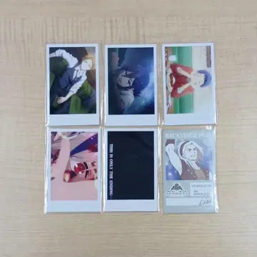 킹프리 킹투어 AGF2025 폴라샷 백스테이지 패스 6매