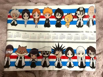 BLEACH 애니플렉스 브리콘 달력 포스터 히츠가야 아이젠 초레어