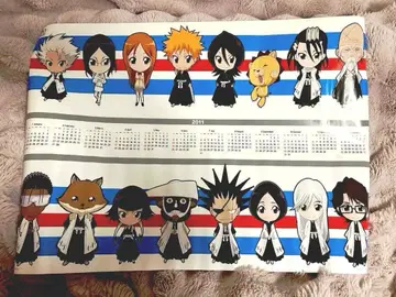 BLEACH 애니플렉스 브리콘 달력 포스터 히츠가야 아이젠 초레어