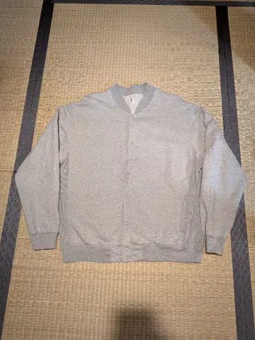 LE/엘이/맨투맨 가디건 블루종