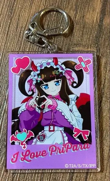 프리파라 쿠로스 아로마 하트 데비데비 파티 아크릴 키링