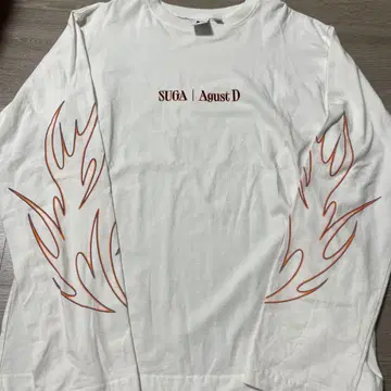 SUGA Agust D TOUR 'D-DAY' 롱 T셔츠 L