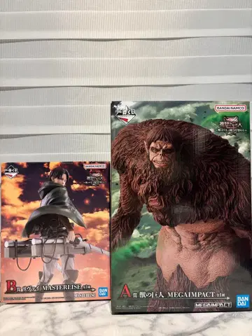 제일복권 진격의 거인 짐승의 거인 리바이 세트