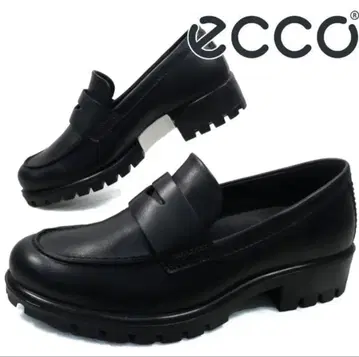 [미사용] 24.5cm 에코 로퍼 모드 트레이 모크 토 페니