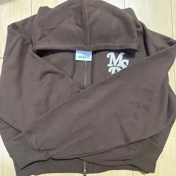MSB Assortment glitter zip hoodie 브라운